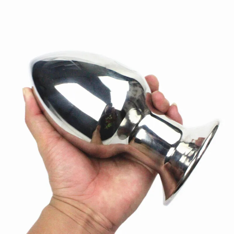 16 Size Anal Plug Stainless Steel Anus Butt Simulation Dilator Toys for Couples