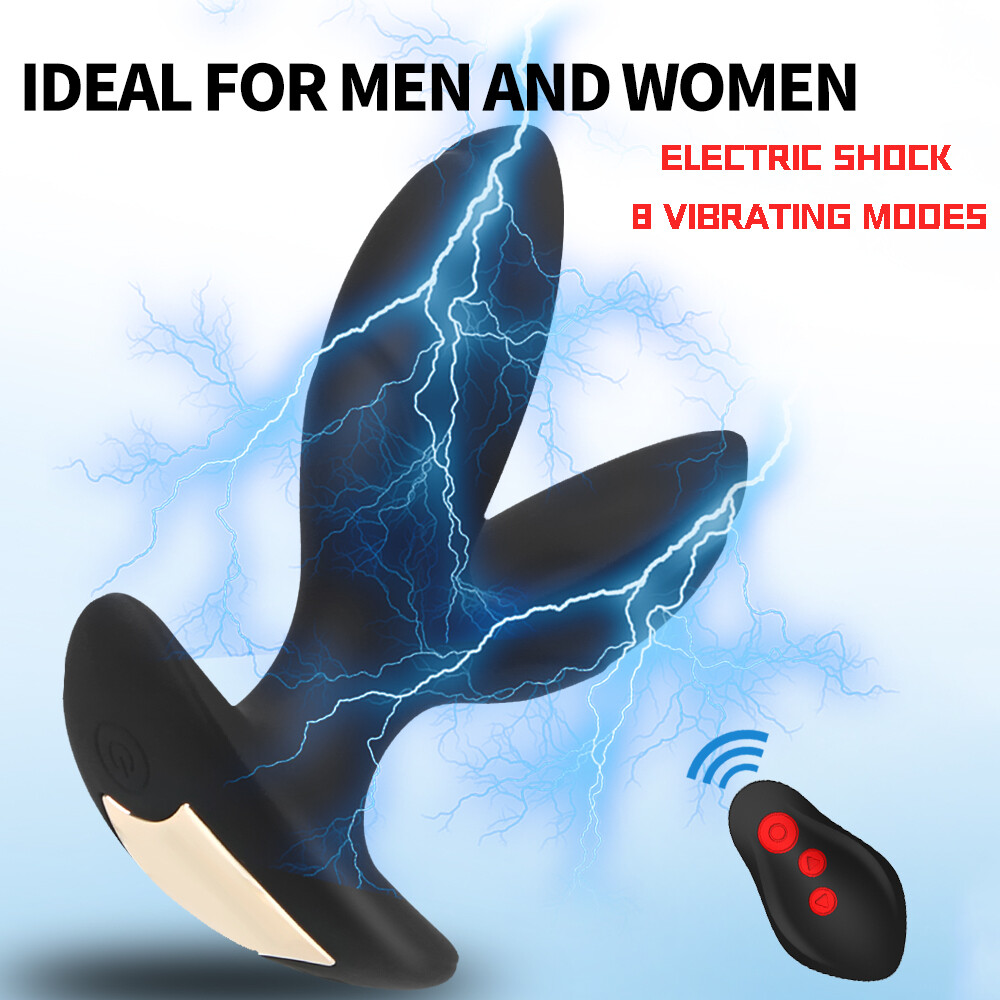 Vibrating Butt Plug Anal Sex-toys for Women Men Couple Expand Adult Toy Massager