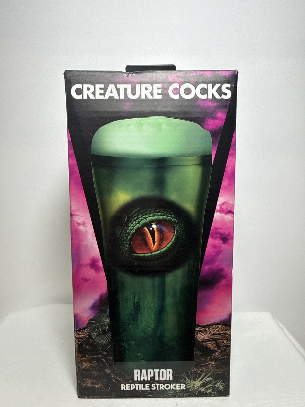 Creature Cocks Raptor Reptile Stroker Green – Fantasy Masturbation Sleeve