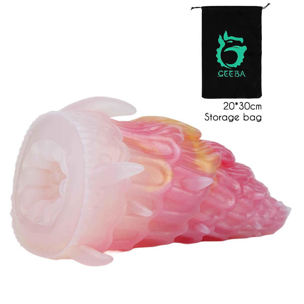 Silicone Alien Stroker Fantasy Single Channel Masturbator Unique Adult Sex Toys