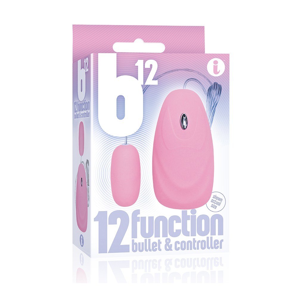 Icon The 9’s B12 Bullet Vibrator Vibe Pink