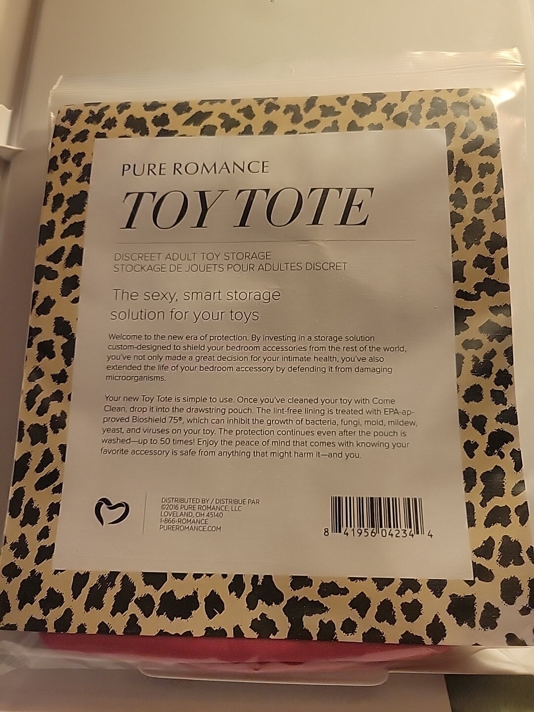 Toy Tote For Adult Toys – Pure Romance