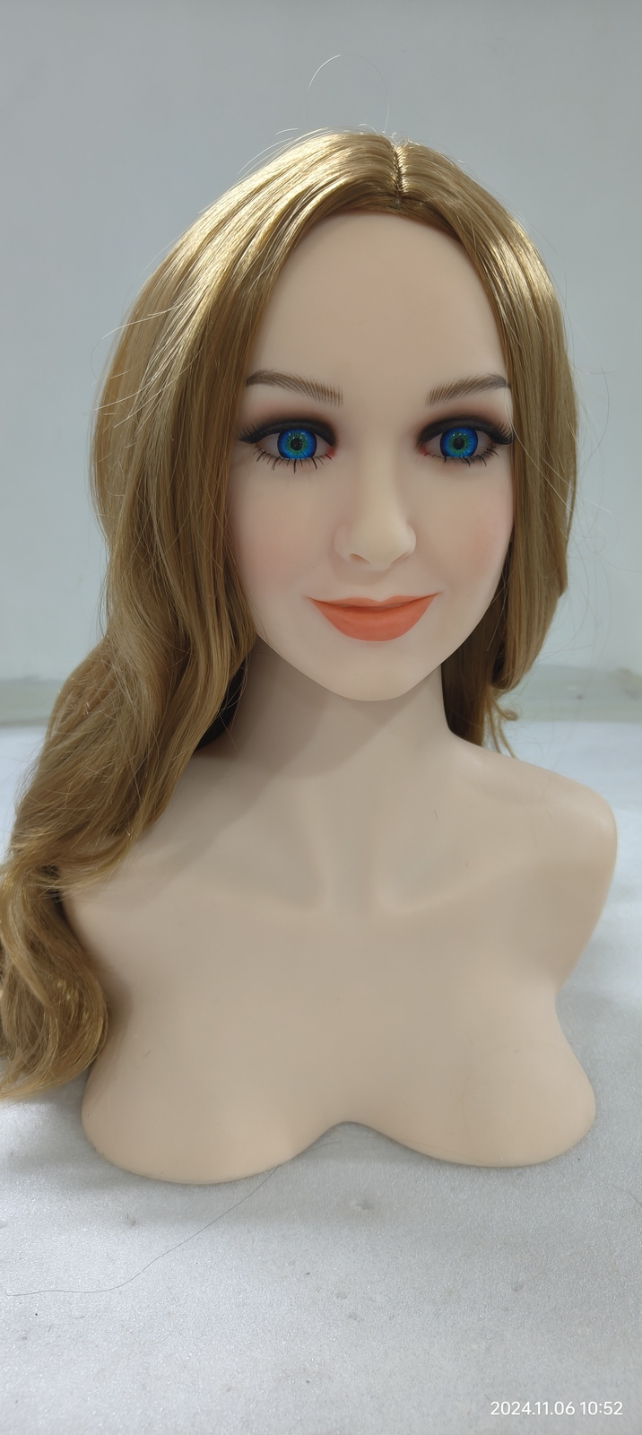 Realistic Sex Dol l Head Oral Sex Replaceable Heads Lifelike Masturbator for Men