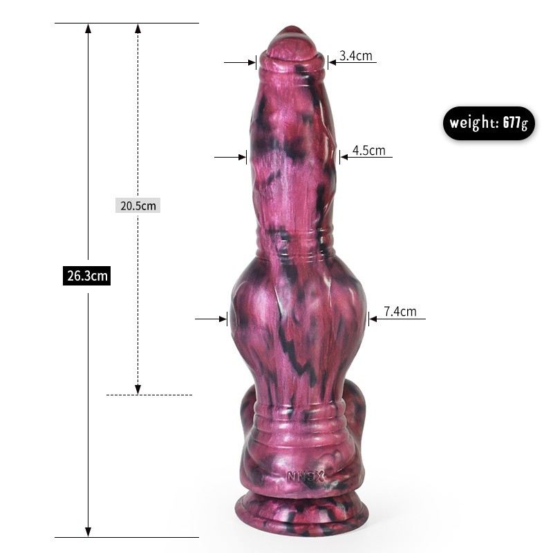 Huge Fantasy Dildo Suction Cup Realistic Thick Penis Dong Big Knot Sex Toy Women