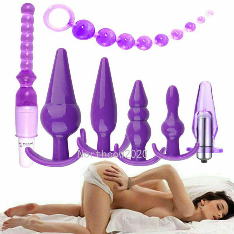 Vibrating Butt Plug Anal Sex-toys for Women Men Couple Bead Adult Toys Massager
