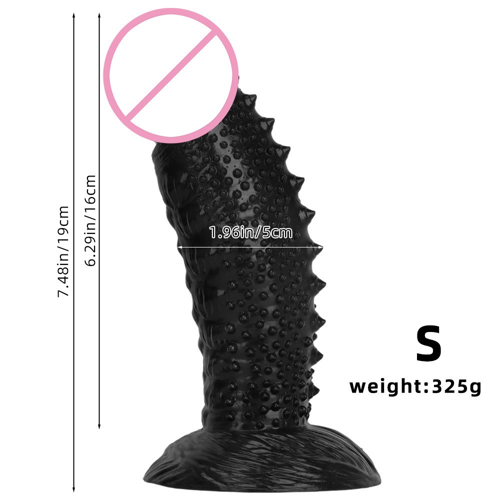 5 Sizes Huge Thick Realistic Anal Women G-spot Dildo Dong Cock Suction Cup Base