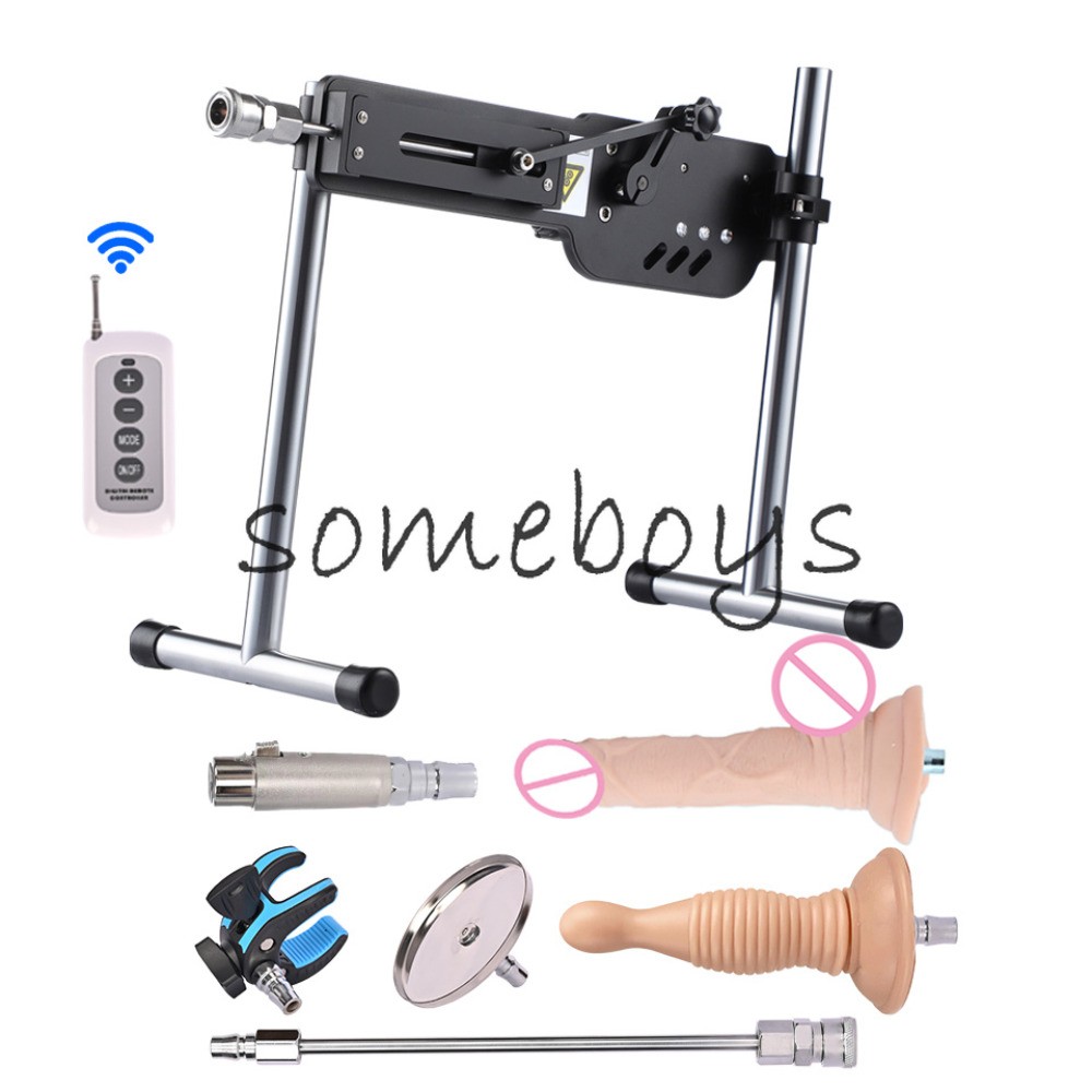 Quite Sex Machine Wireless Mute Masturbation Machine Vac-U-Lock Dildo for Women