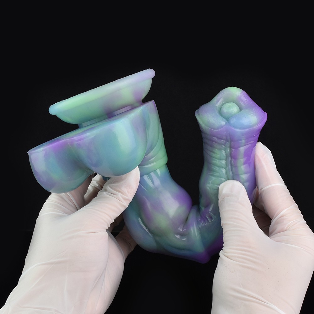 Silicone Knot Dildo Ultra Strong Suction Cups Fantasy Huge Penis Sex Games Toys
