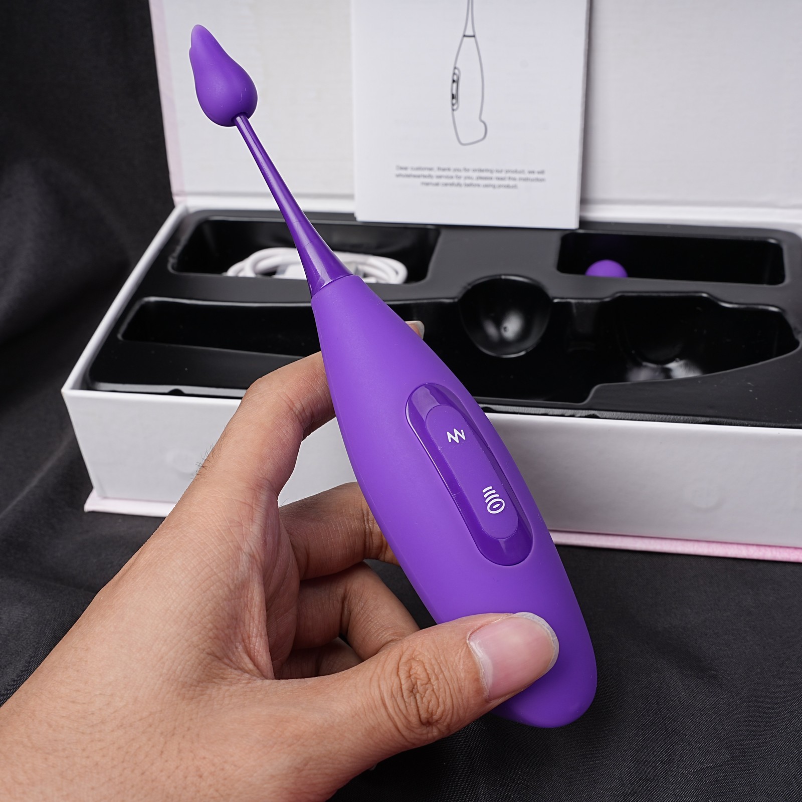 Clitoral Vibrator Sex Toys for Women 2Silicone Heads Squirting Sucker Clit Dildo