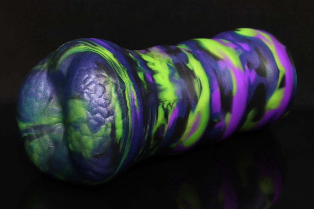 NEW Bad Dragon PERRY Fantasy Silicone Stroker Toy UV Masturbation Sleeve RARE