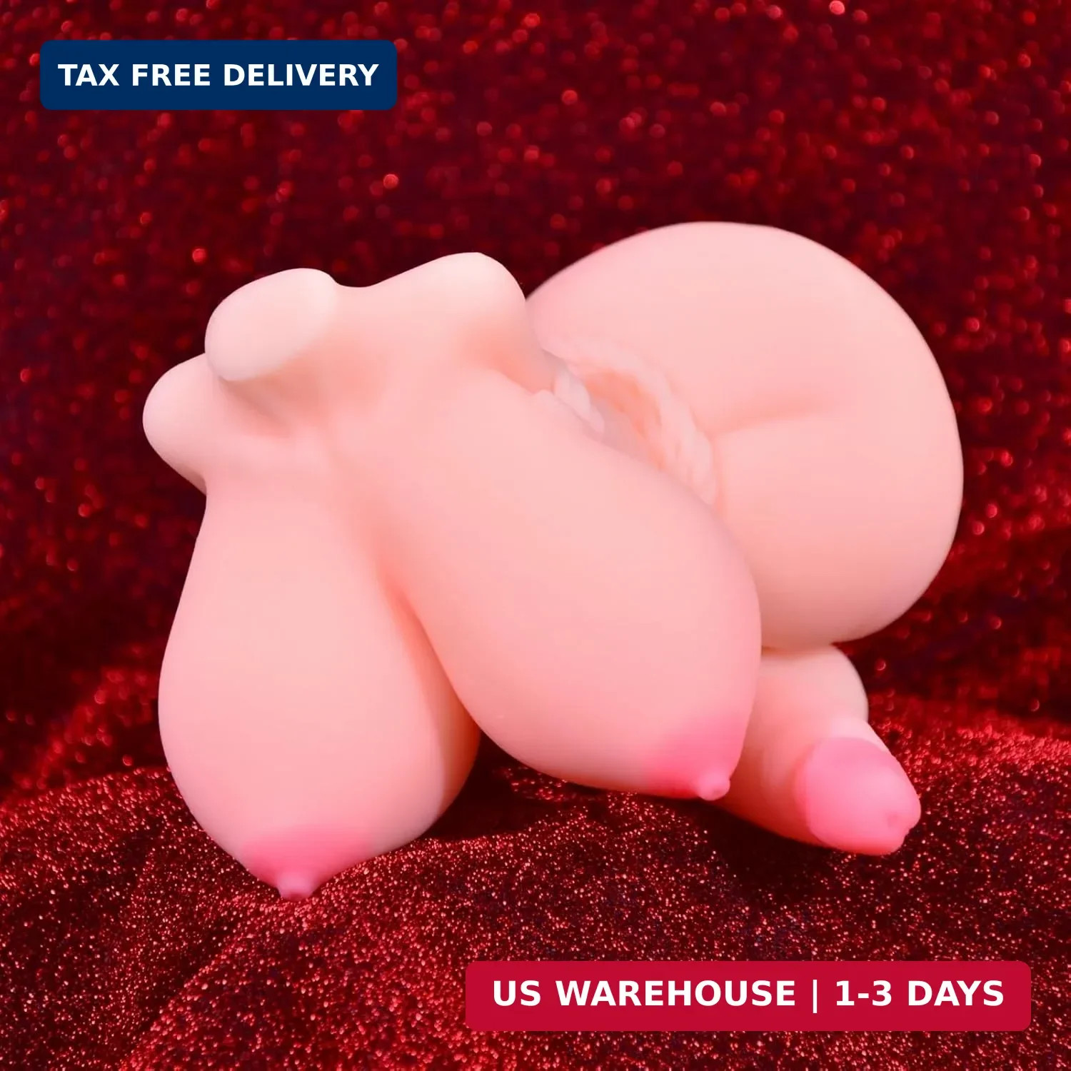 Shemale Sex Dolls SM Trans Sex Doll for Men with Peach Big Boobs and Realistic D